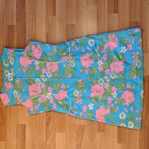 Vintage 60’s dress flower power psychedelic